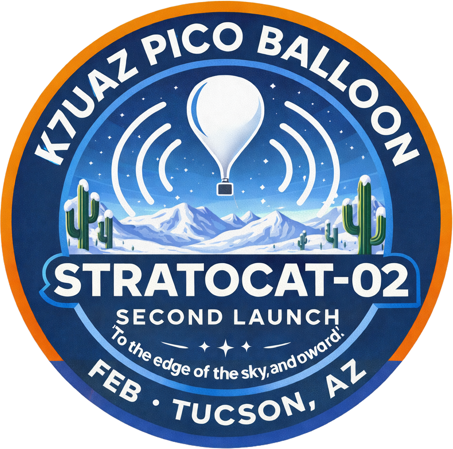 K7UAZ Stratocat mission artwork