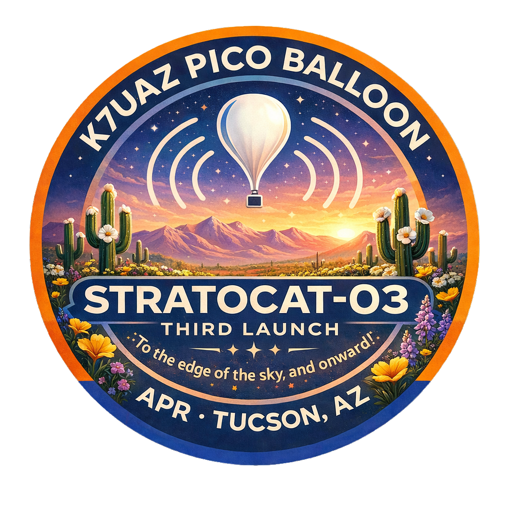 K7UAZ Stratocat Mission 3 artwork